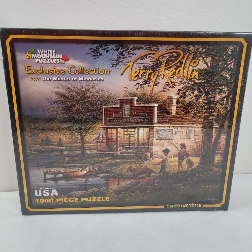 White Mountain Terry Redlin “Summertime” Puzzle 1000 Pieces